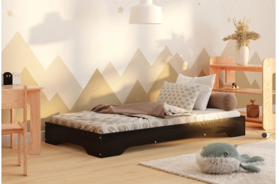 Bodenbett für Kinder mit Lattenrost TILA 7 Montessori Holz