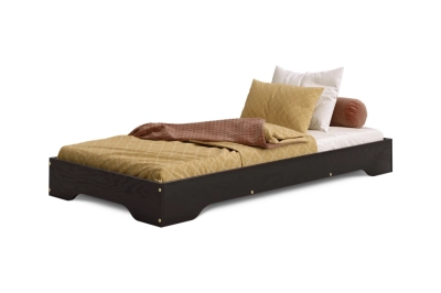 Bodenbett für Kinder mit Lattenrost TILA 7 Montessori Holz