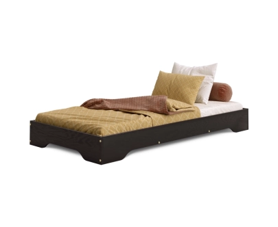 Bodenbett für Kinder mit Lattenrost TILA 7 Montessori Holz