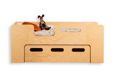 Kinderbett mit Schublade und Lattenrost PIPI Montessori Holz