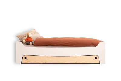 Kinderbett mit Schublade und Lattenrost TILA 10 Montessori Holz