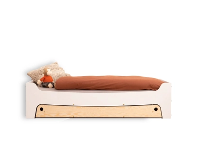 Kinderbett mit Schublade und Lattenrost TILA 10 Montessori Holz