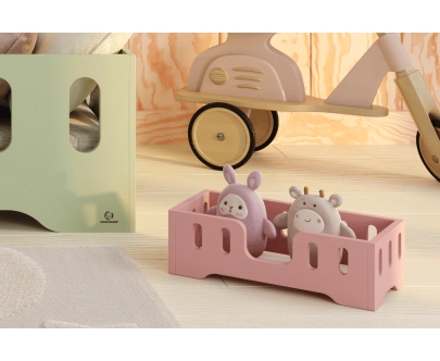 Puppenbett MINI TILA 2 Montessori Holz