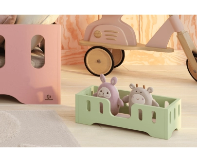 Puppenbett MINI TILA 2 Montessori Holz