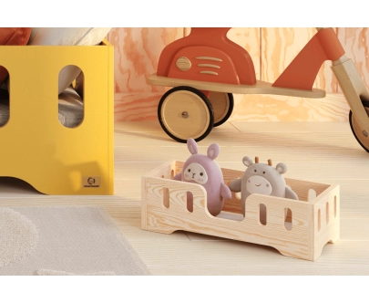 Puppenbett MINI TILA 2 Montessori Holz