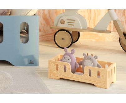 Puppenbett MINI TILA 2 Montessori Holz