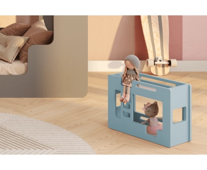Etagenbett für Puppen MINI MIMI B Montessori Holz
