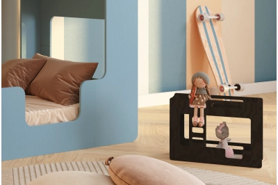 Etagenbett für Puppen MINI MIMI B Montessori Holz