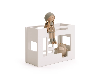 Etagenbett für Puppen MINI MIMI B Montessori Holz