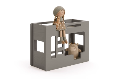 Etagenbett für Puppen MINI MIMI B Montessori Holz