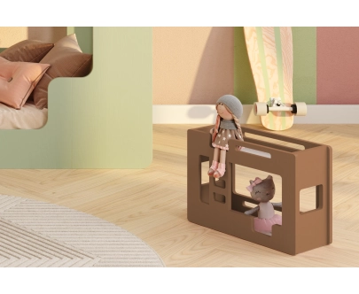 Etagenbett für Puppen MINI MIMI B Montessori Holz