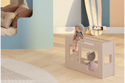Etagenbett für Puppen MINI MIMI B Montessori Holz
