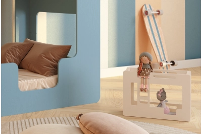 Etagenbett für Puppen MINI MIMI B Montessori Holz