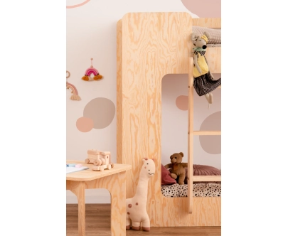 Etagenbett für Kinder mit Lattenrost MIMI Montessori Holz