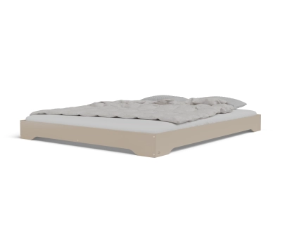 Bodenbett für Kinder mit Lattenrost TILA 7 Montessori Holz