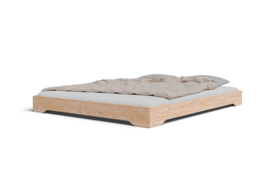 Bodenbett für Kinder mit Lattenrost TILA 7 Montessori Holz