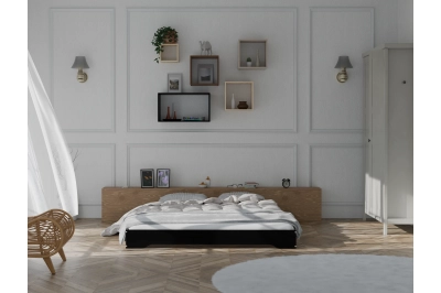 Bodenbett für Kinder mit Lattenrost TILA 7 Montessori Holz
