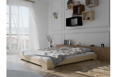 Bodenbett für Kinder mit Lattenrost TILA 7 Montessori Holz