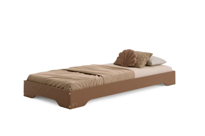 Bodenbett für Kinder mit Lattenrost TILA 7 Montessori Holz