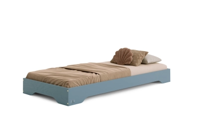 Bodenbett für Kinder mit Lattenrost TILA 7 Montessori Holz