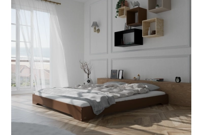 Bodenbett für Kinder mit Lattenrost TILA 7 Montessori Holz