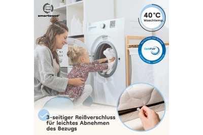 Schaumstoffmatratze für Kinder 9 cm mittlerer Härtegrad (H2) - für Schublade