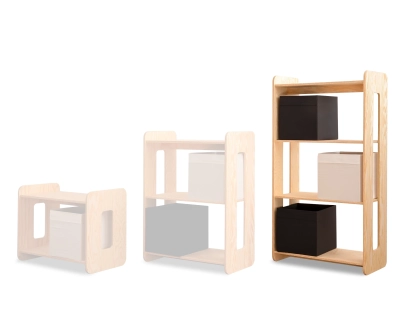 Kinderregal DRONE Montessori Holz