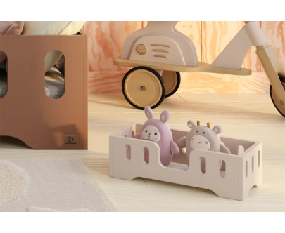 Puppenbett MINI TILA 2 Montessori Holz