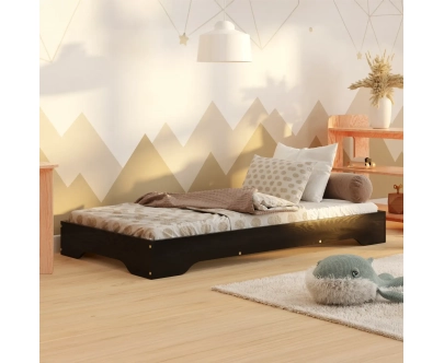 Bodenbett für Kinder mit Lattenrost TILA 7 Montessori Holz