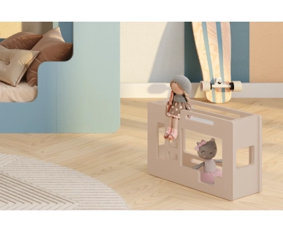 Etagenbett für Puppen MINI MIMI B Montessori Holz