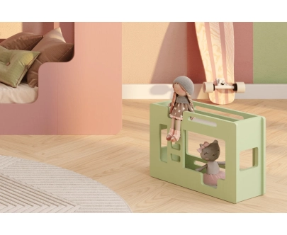 Etagenbett für Puppen MINI MIMI B Montessori Holz