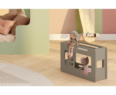 Etagenbett für Puppen MINI MIMI B Montessori Holz