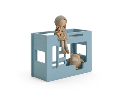 Etagenbett für Puppen MINI MIMI B Montessori Holz