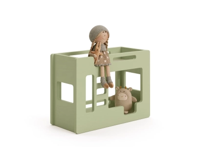 Etagenbett für Puppen MINI MIMI B Montessori Holz