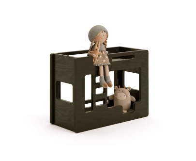 Etagenbett für Puppen MINI MIMI B Montessori Holz