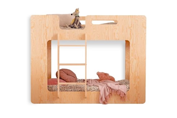 Etagenbett für Kinder mit Lattenrost MIMI Montessori Holz