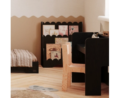 Kinderbücherregal LULU Montessori aus Holz