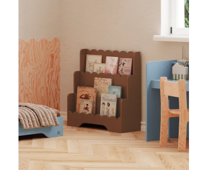 Kinderbücherregal LULU Montessori aus Holz