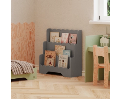 Kinderbücherregal LULU Montessori aus Holz