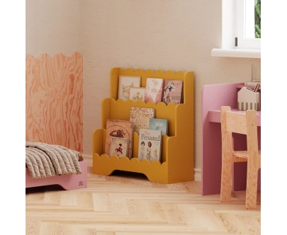 Kinderbücherregal LULU Montessori aus Holz