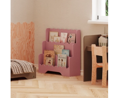 Kinderbücherregal LULU Montessori aus Holz