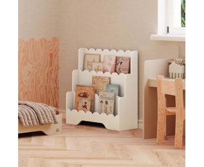 Kinderbücherregal LULU Montessori aus Holz