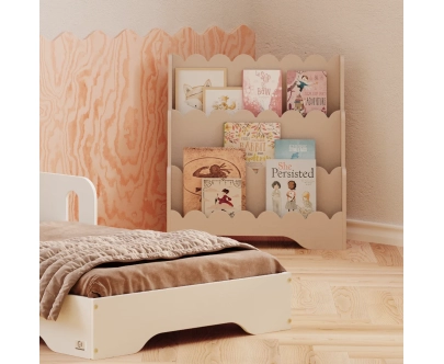 Kinderbücherregal LULU Montessori aus Holz