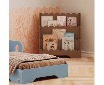 Kinderbücherregal LULU Montessori aus Holz