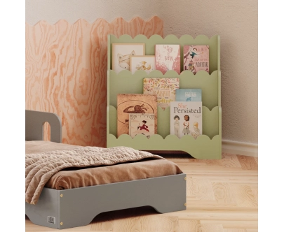 Kinderbücherregal LULU Montessori aus Holz