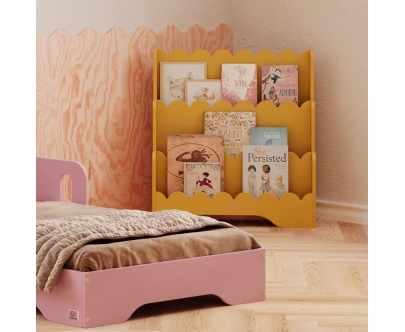 Kinderbücherregal LULU Montessori aus Holz