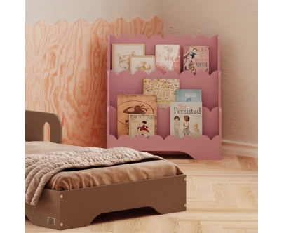 Kinderbücherregal LULU Montessori aus Holz