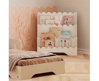 Kinderbücherregal LULU Montessori aus Holz