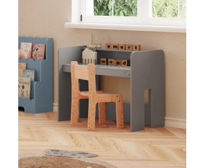 Kinderschreibtisch mit Stuhl Set MIMI BRK Montessori Holz