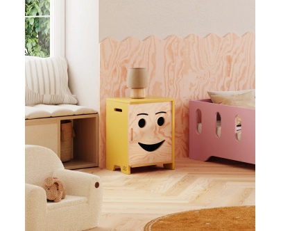 Nachttisch für Kinder KAPI Montessori Holz